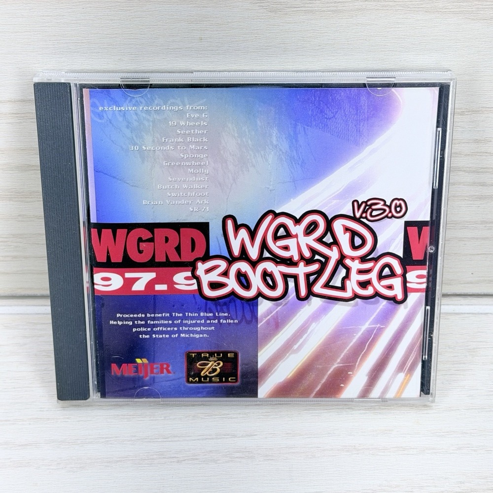 WGRD Bootleg V3.0 CD 2003 Seether 30 Seconds To Mars Switchfoot Sevendust Rare
